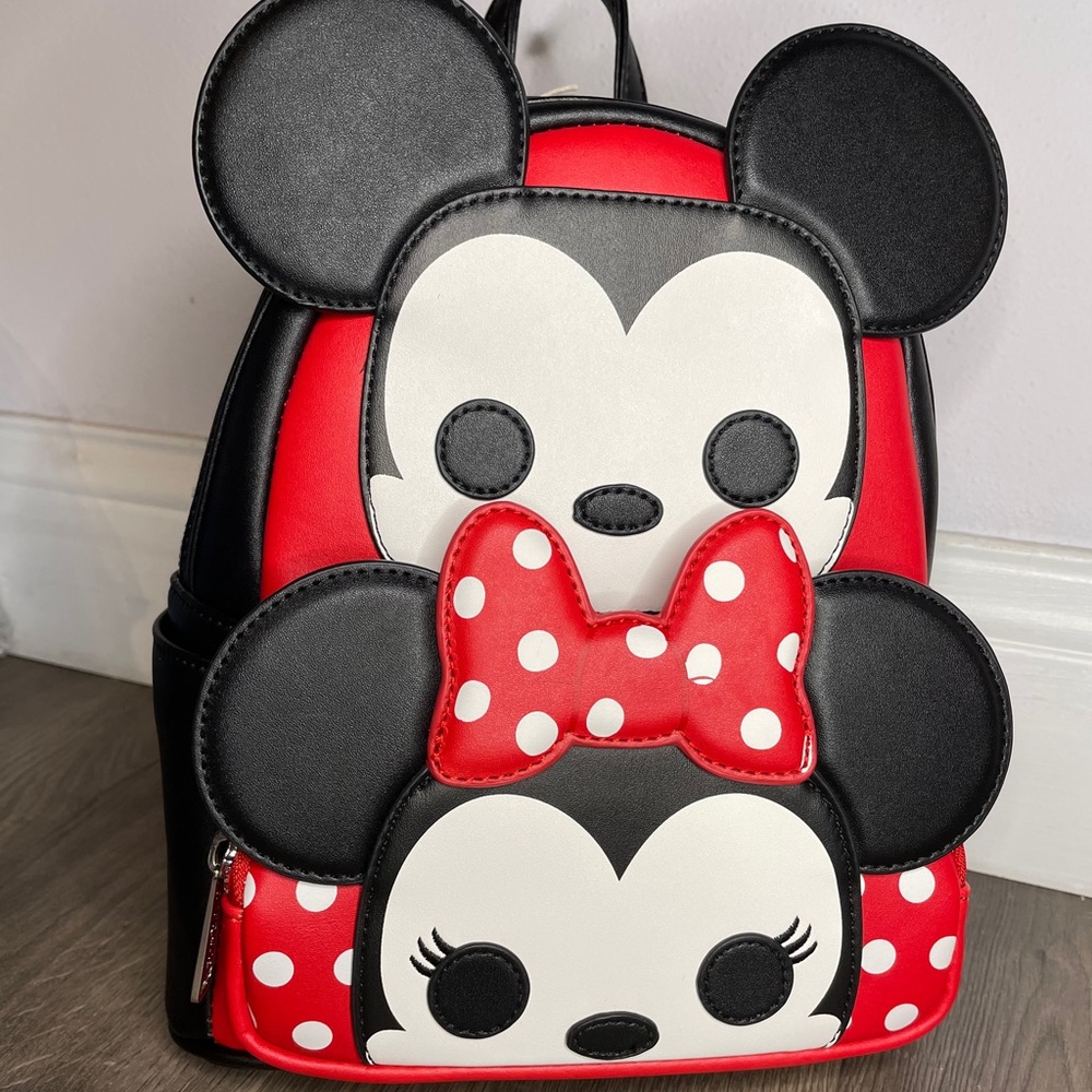 Loungefly Mickey Minnie Mouse Cosplay Backpack